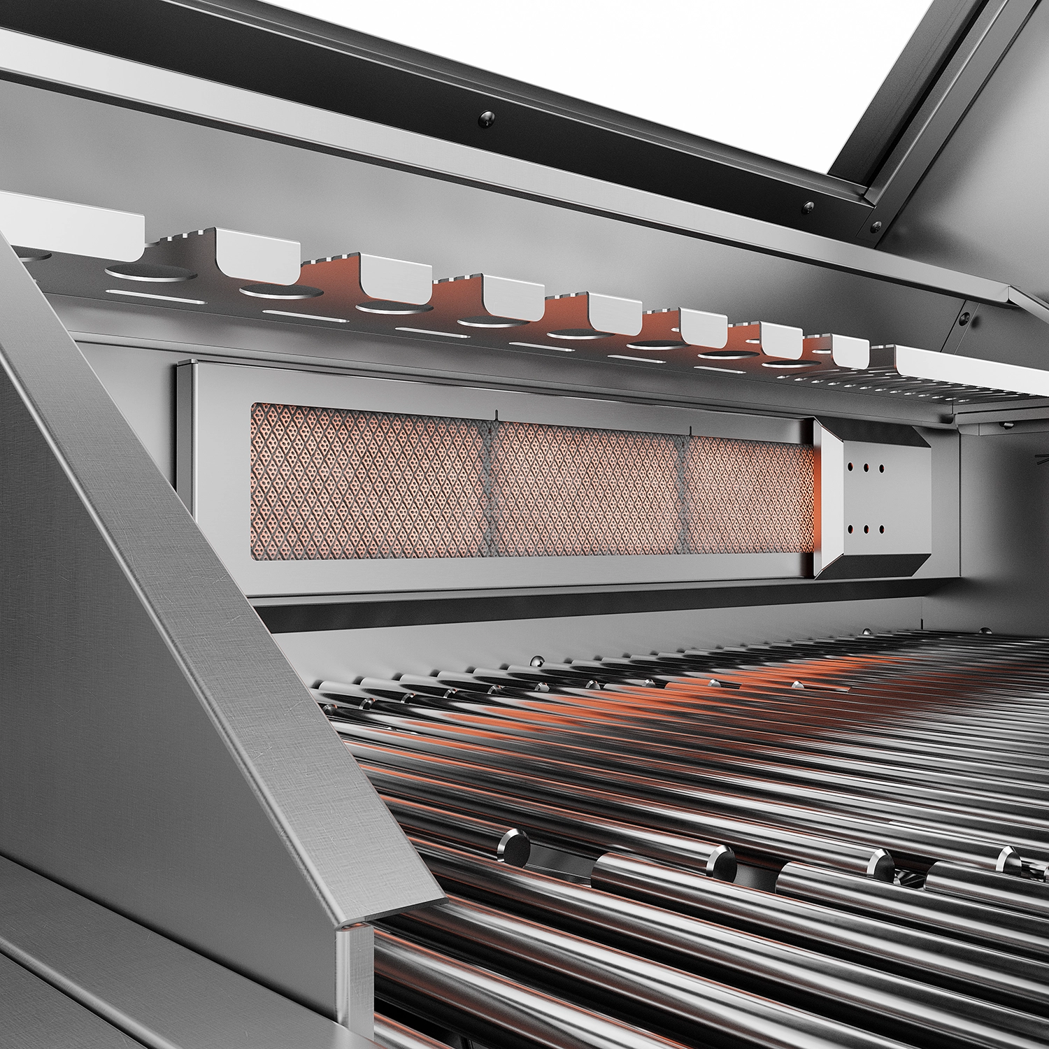 Grill gazowy Koler Krone S3 Srebrny
