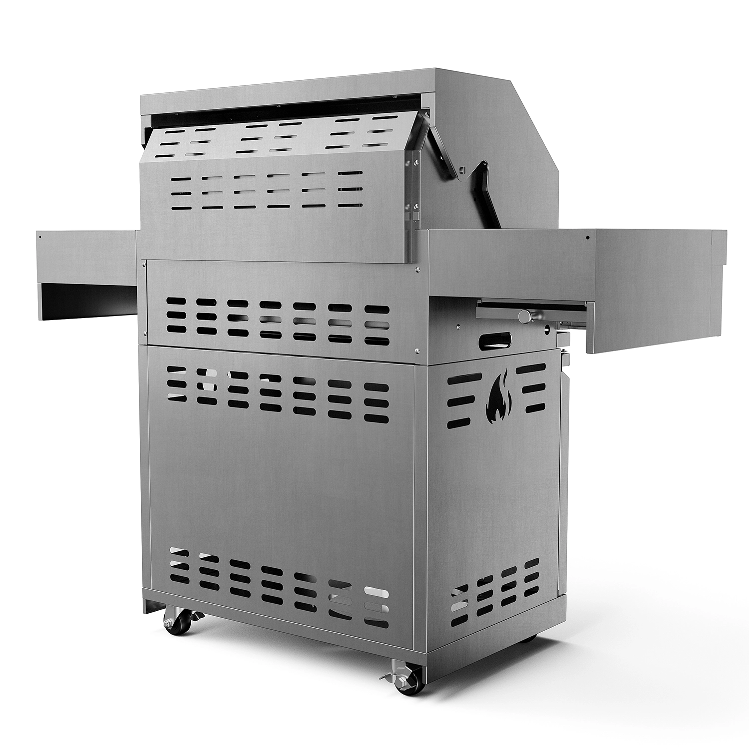 Grill gazowy Koler Krone S3 Srebrny