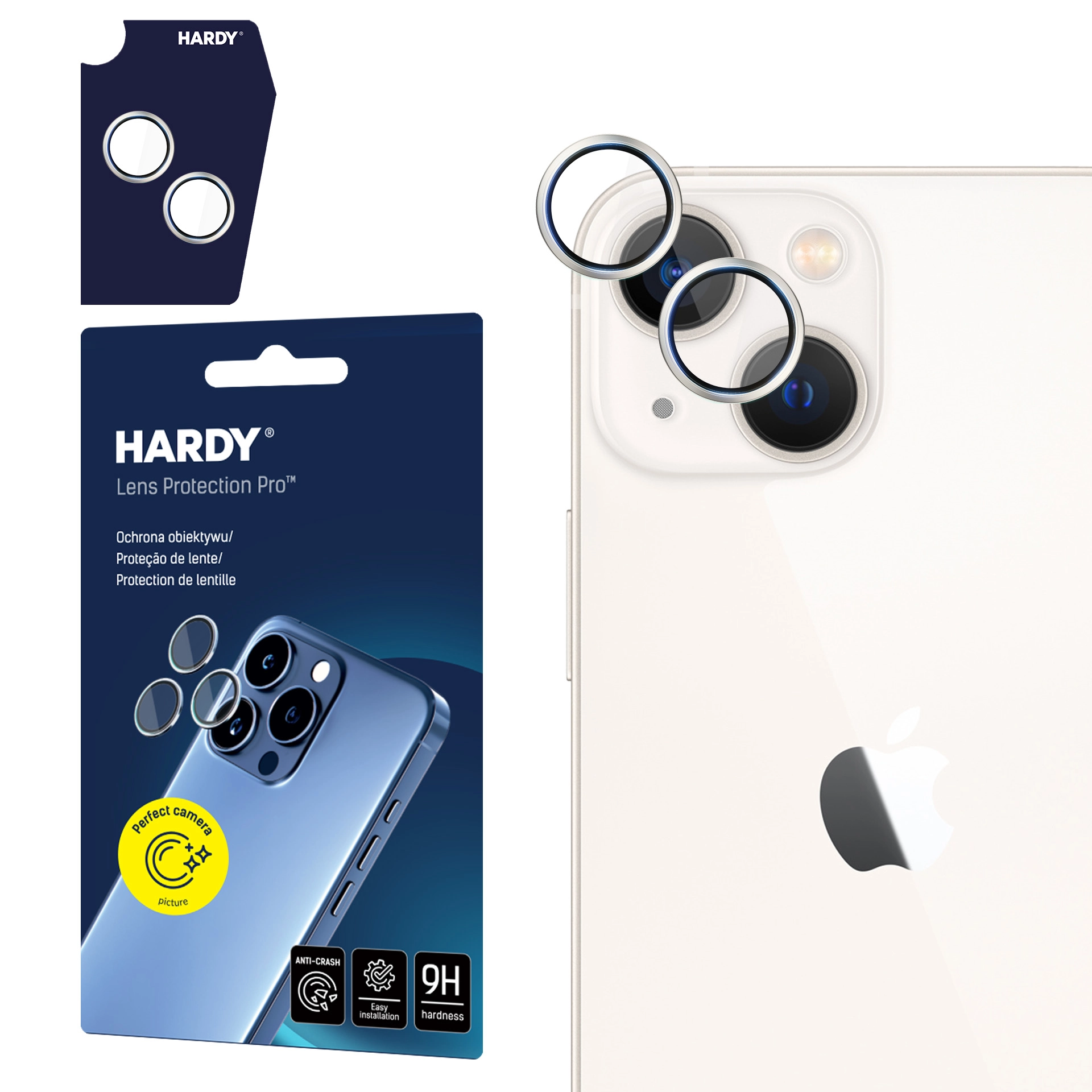 Szkło hartowane 3mk HARDY Lens Protection Pro do iPhone 14/14 Plus