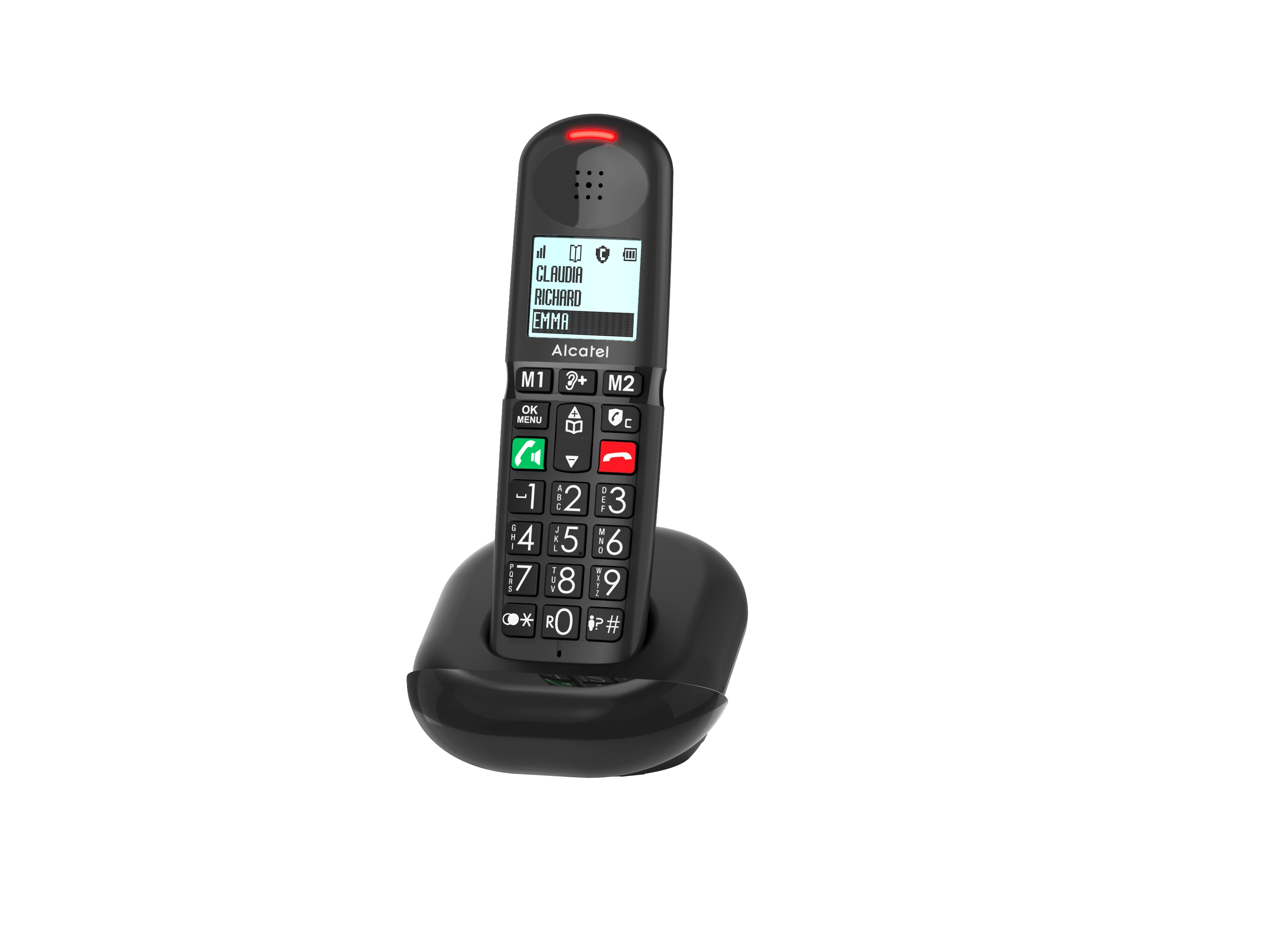 Telefon ALCATEL XL685 Czarny