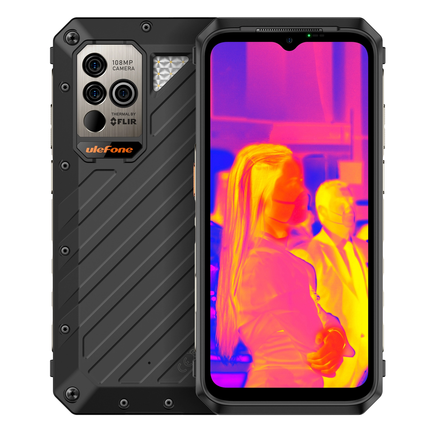 Smartfon uleFone Power Armor 18T Ultra 12/512GB 6,58" 120Hz 108Mpix Czarny