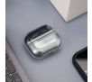 Etui na słuchawki Bizon Elastyczne z karabińczykiem do Samsung Galaxy Buds 3/3 Pro Przezroczysty