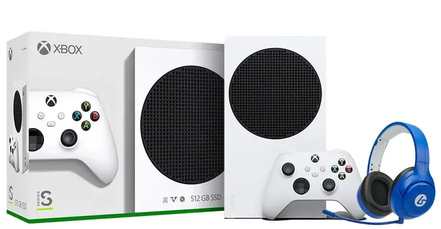 Konsola Xbox Series S 512GB + słuchawki LucidSound LS15X Niebieski