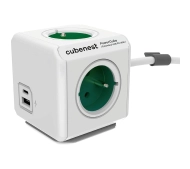 Cubenest PowerCube Extended PC420 USB PD 20W 1,5m Zielony