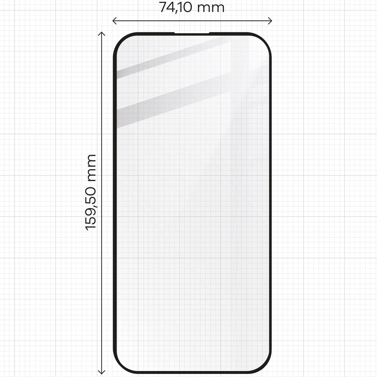 Zestaw ochronny Bizon 2x szkło + szybka na aparat Edge 2 Pack do iPhone 16 Pro Max