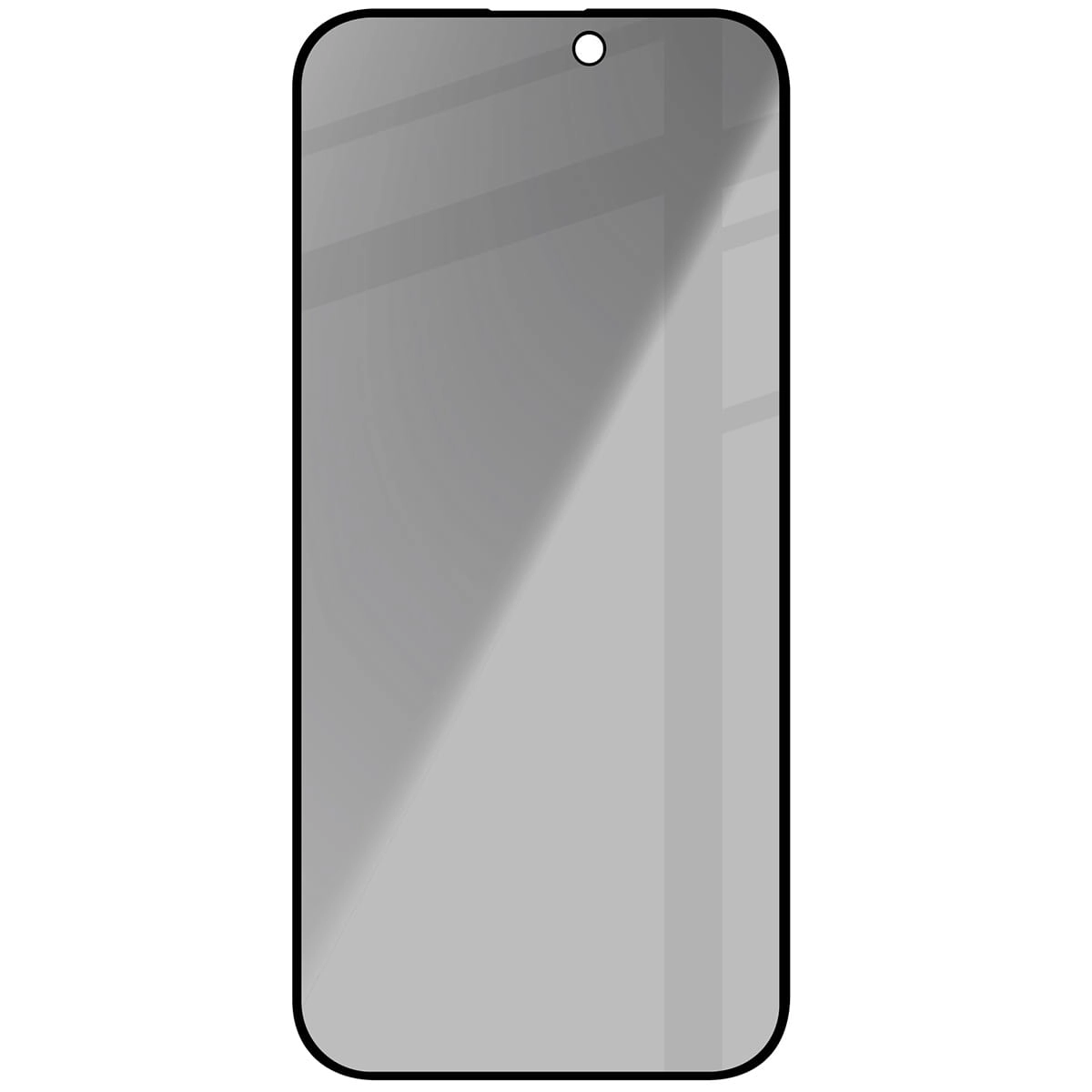 Szkło hartowane Bizon prywatyzujące pełne Edge Shadow do iPhone 16 Pro Max Przyciemniane