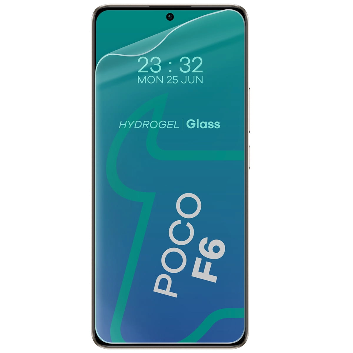 Folia hydrożelowa Bizon na ekran Hydrogel Front do Xiaomi Poco F6 2 sztuki