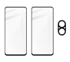 Zestaw ochronny Bizon 2x szkło + szybka na aparat Edge 2 Pack do Realme C67 4G