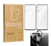Zestaw ochronny Bizon 2x szkło + szybka na aparat Edge 2 Pack do Realme C67 4G