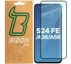 Szkło hartowane Bizon pełne Edge 2 do Galaxy S24 FE 5G/A36 5G/A56 5G