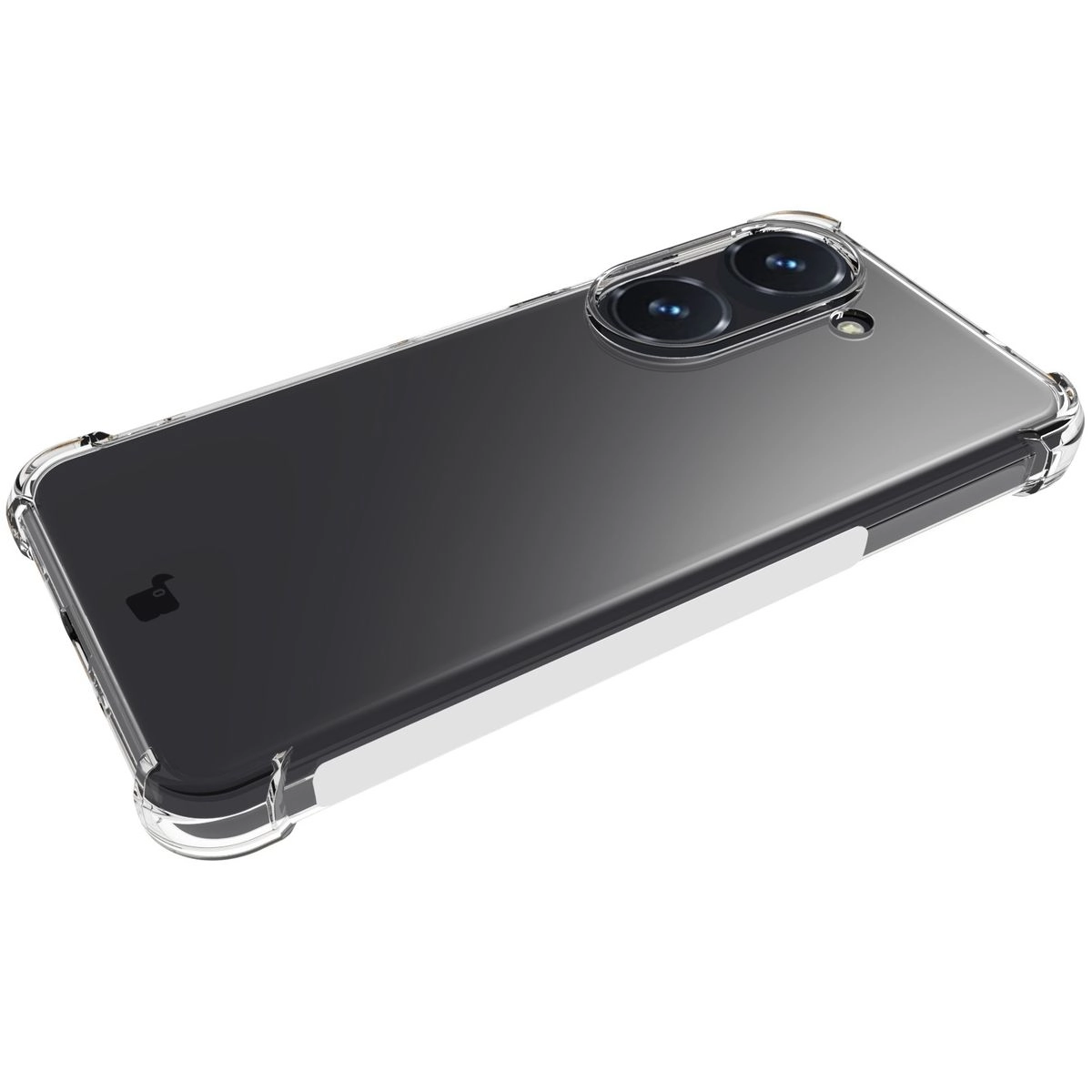 Etui Bizon Elastyczne Salpa do Asus Zenfone 10 / 9 Przezroczysty