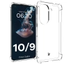 Etui Bizon Elastyczne Salpa do Asus Zenfone 10 / 9 Przezroczysty