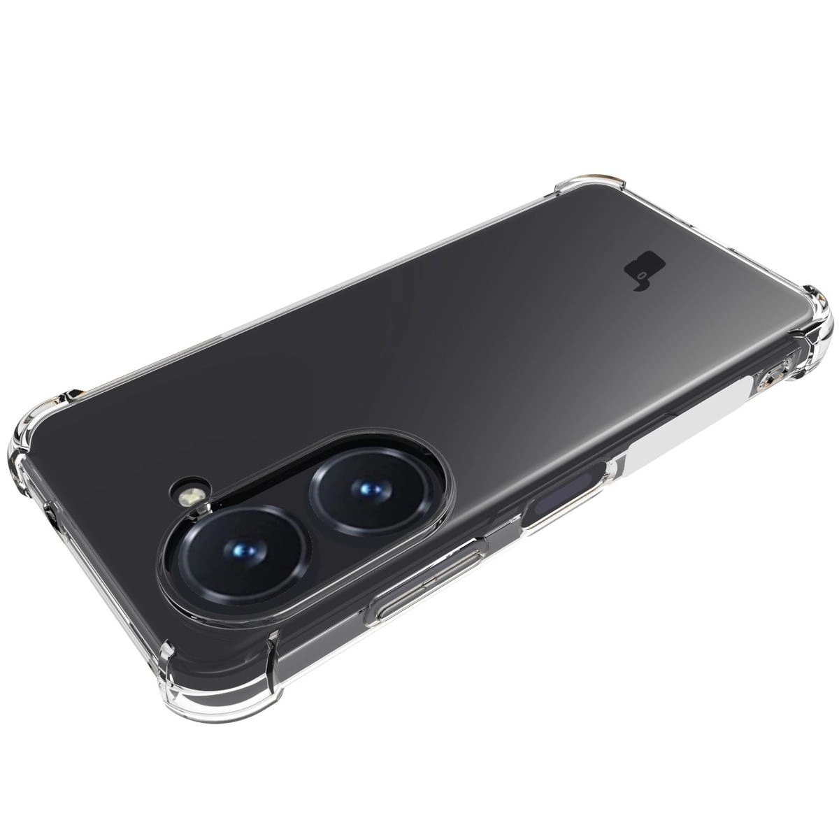 Etui Bizon Elastyczne Salpa do Asus Zenfone 10 / 9 Przezroczysty