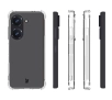 Etui Bizon Elastyczne Salpa do Asus Zenfone 10 / 9 Przezroczysty