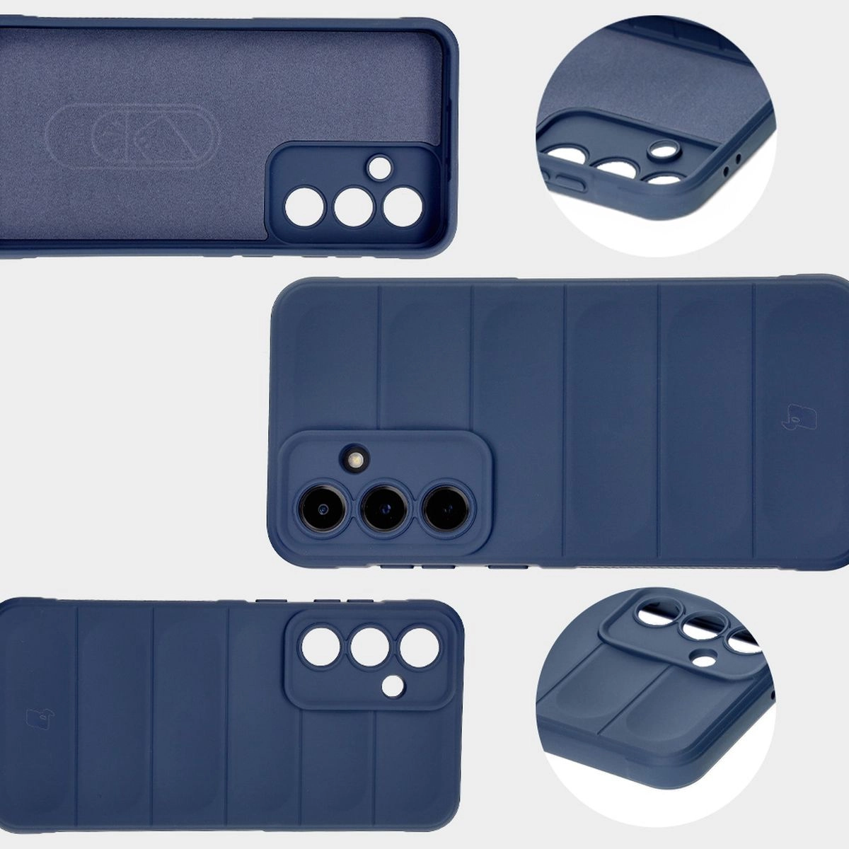 Etui Bizon Tur do Samsung Galaxy S24 FE Dark Blue