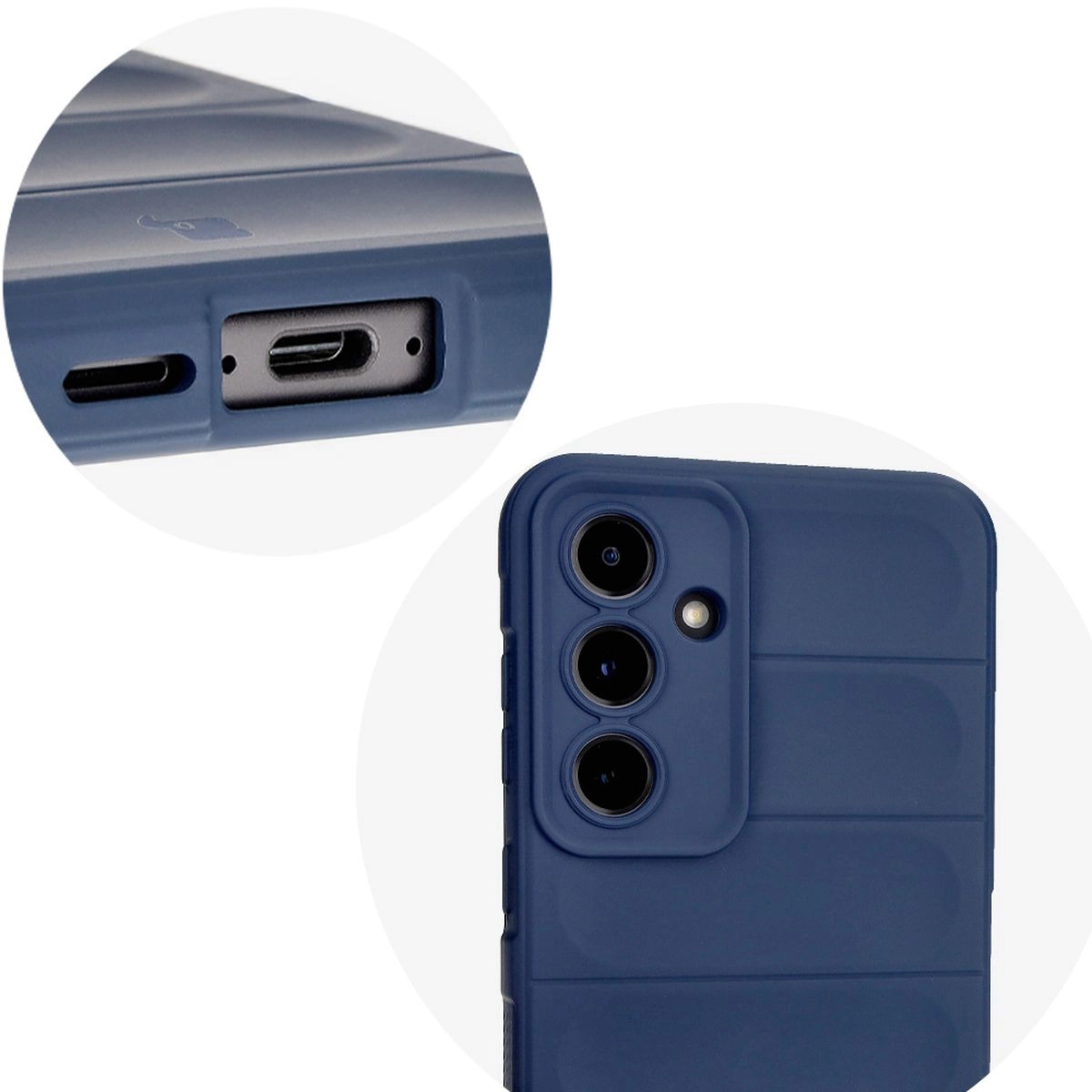 Etui Bizon Tur do Samsung Galaxy S24 FE Dark Blue