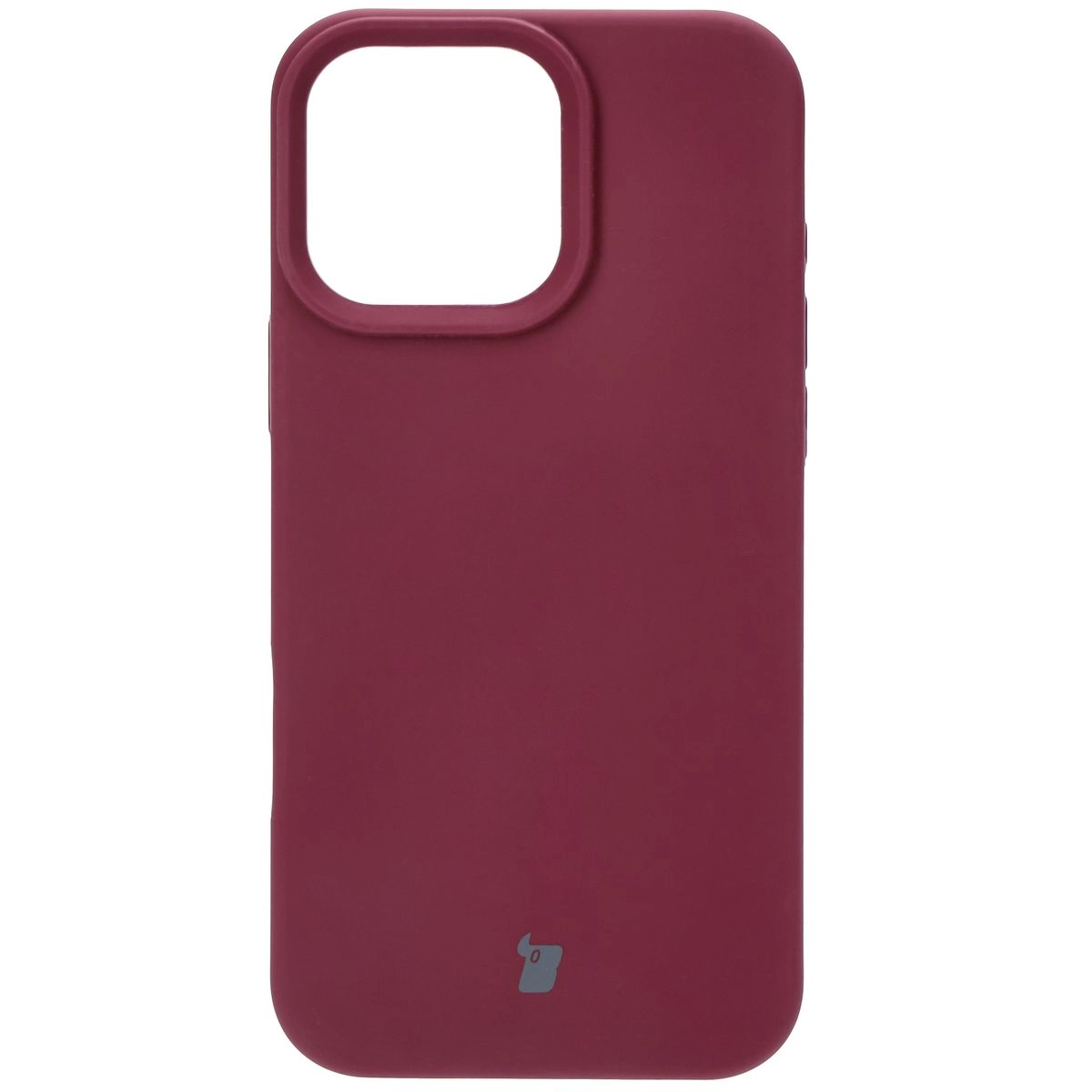 Etui Bizon Silikonowe Soft do iPhone 16 Pro Max Ciemno-fioletowy
