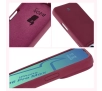 Etui Bizon Silikonowe Soft do iPhone 16 Pro Max Ciemno-fioletowy