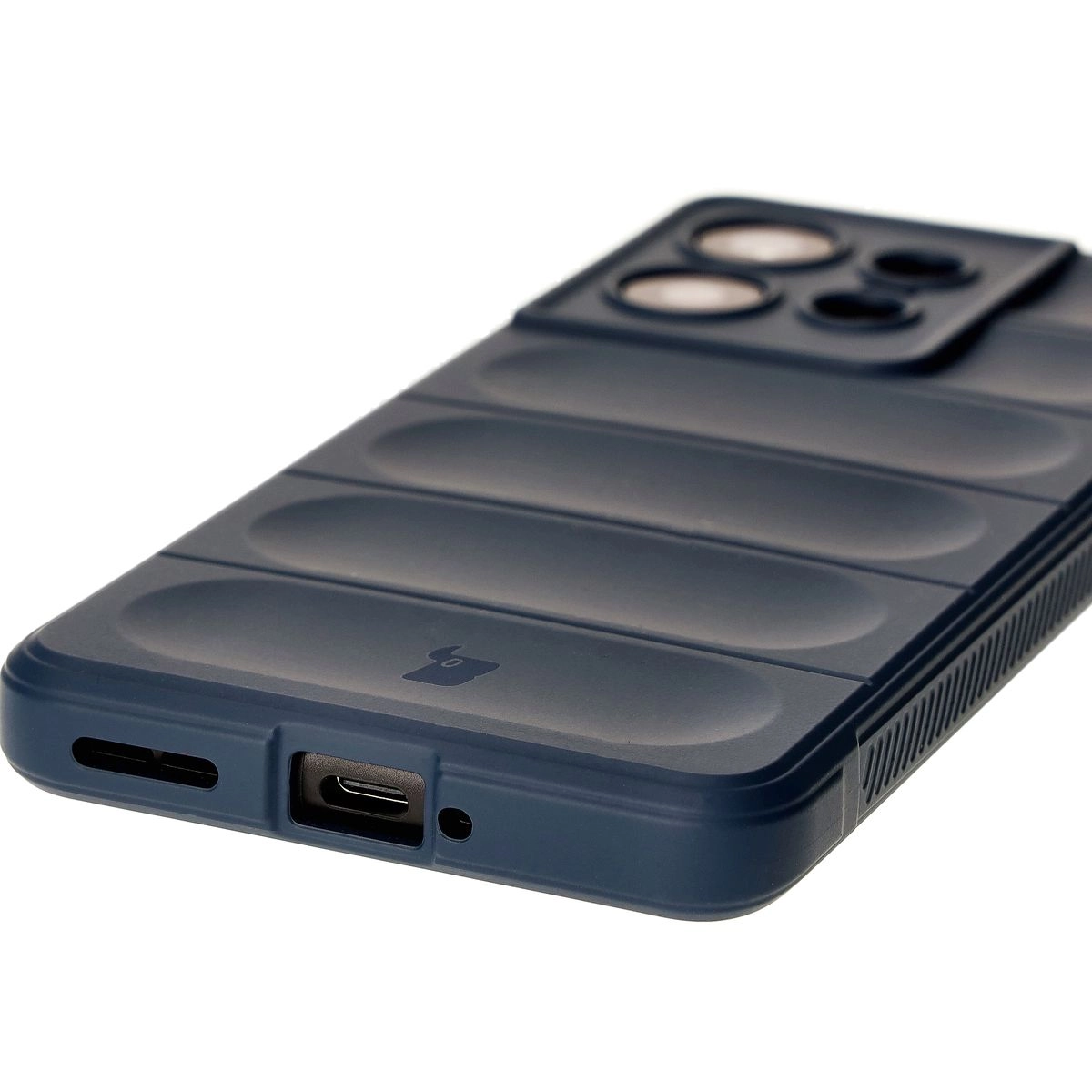Etui Bizon Tur do Motorola Edge 50 Pro Dark Blue