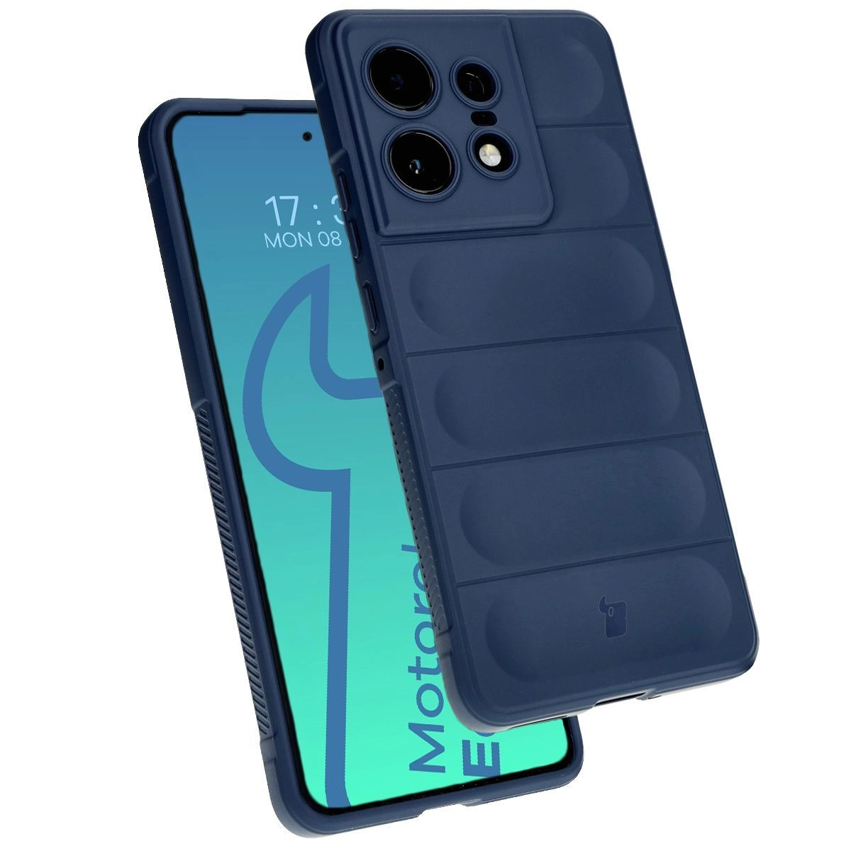 Etui Bizon Tur do Motorola Edge 50 Pro Dark Blue