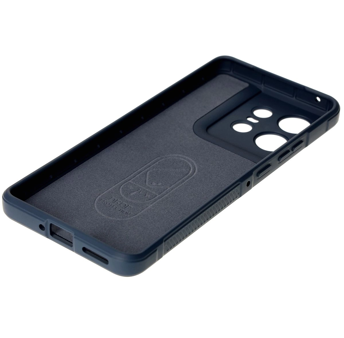 Etui Bizon Tur do Motorola Edge 50 Pro Dark Blue