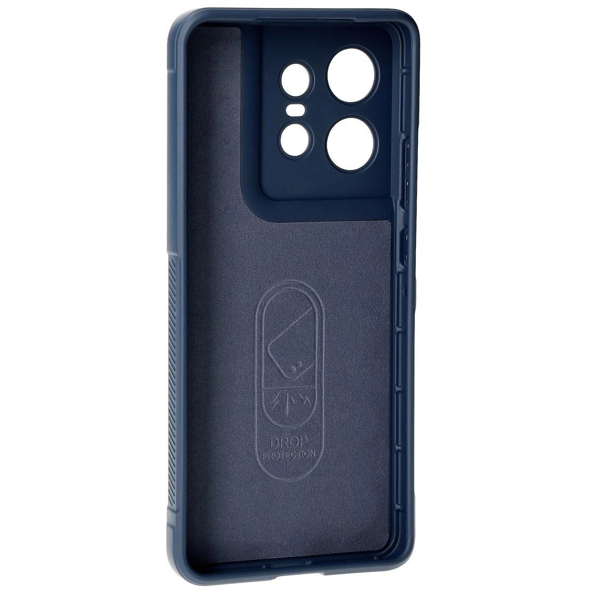 Etui Bizon Tur do Motorola Edge 50 Pro Dark Blue