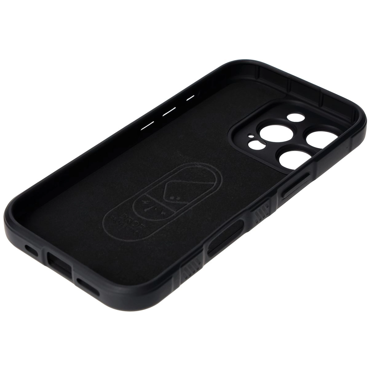 Etui Bizon Tur do iPhone 16 Pro Black
