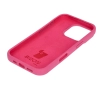 Etui Bizon Silikonowe Soft do iPhone 16 Pro Fuksja