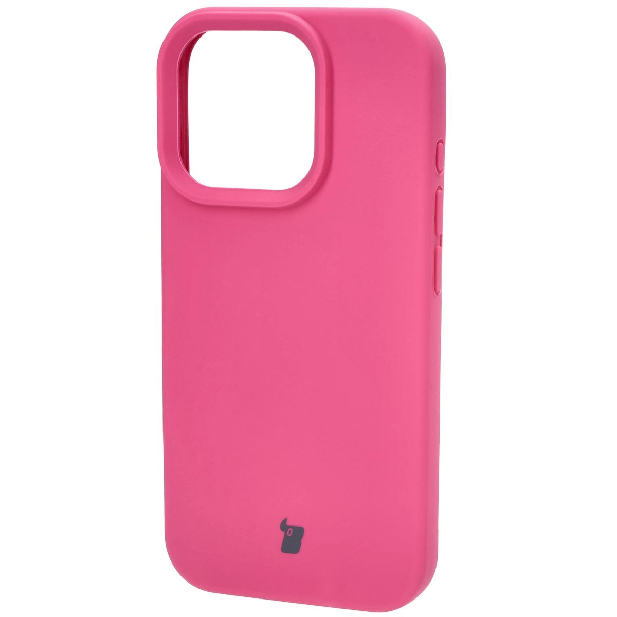 Etui Bizon Silikonowe Soft do iPhone 16 Pro Fuksja