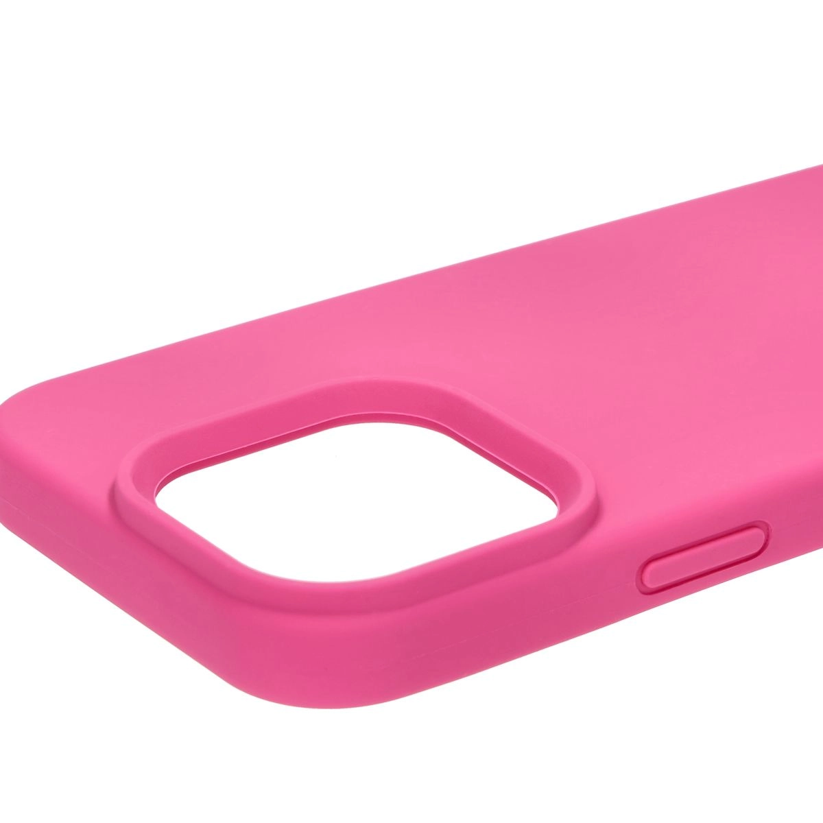 Etui Bizon Silikonowe Soft do iPhone 16 Pro Fuksja