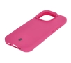 Etui Bizon Silikonowe Soft do iPhone 16 Pro Fuksja