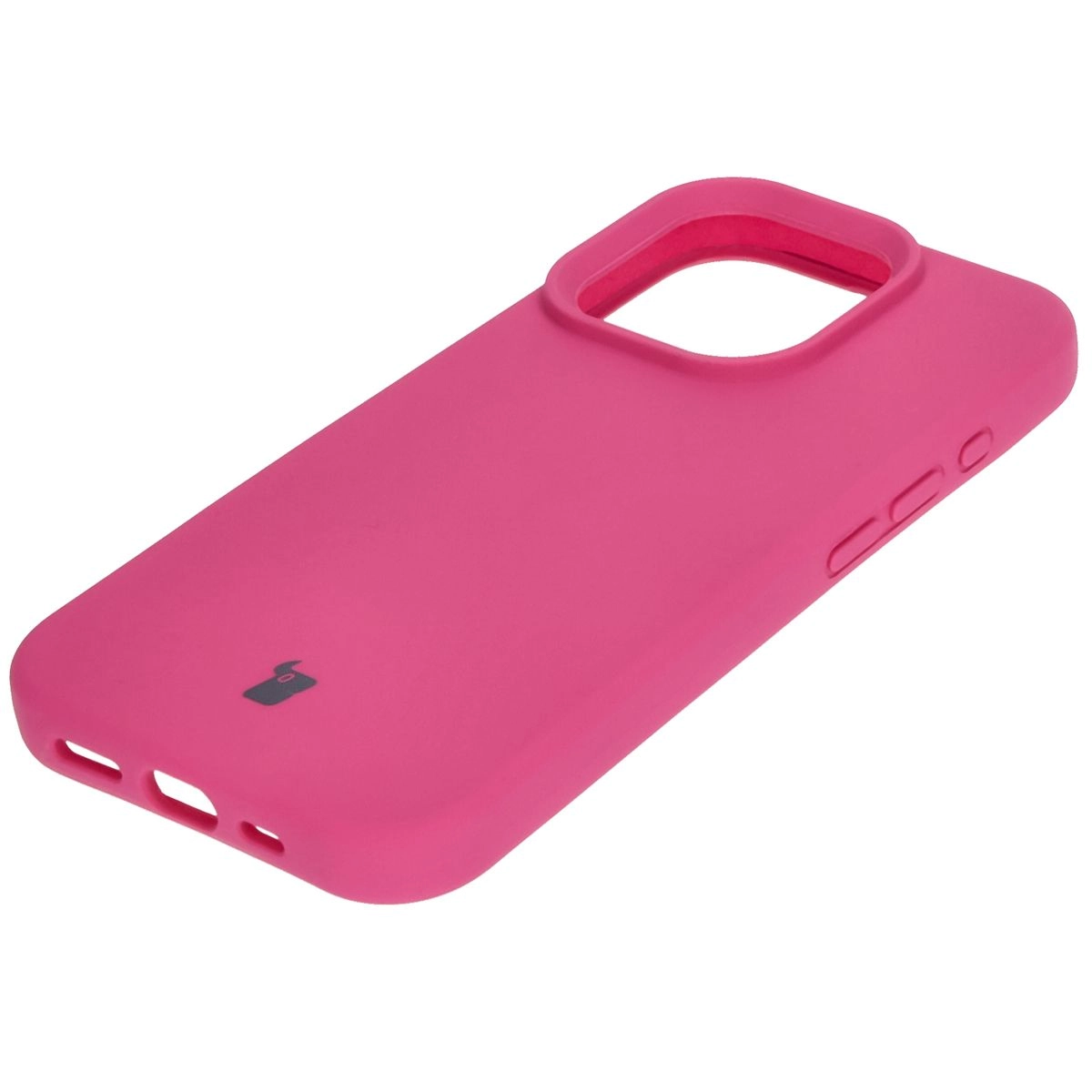 Etui Bizon Silikonowe Soft do iPhone 16 Pro Fuksja