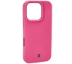 Etui Bizon Silikonowe Soft do iPhone 16 Pro Fuksja