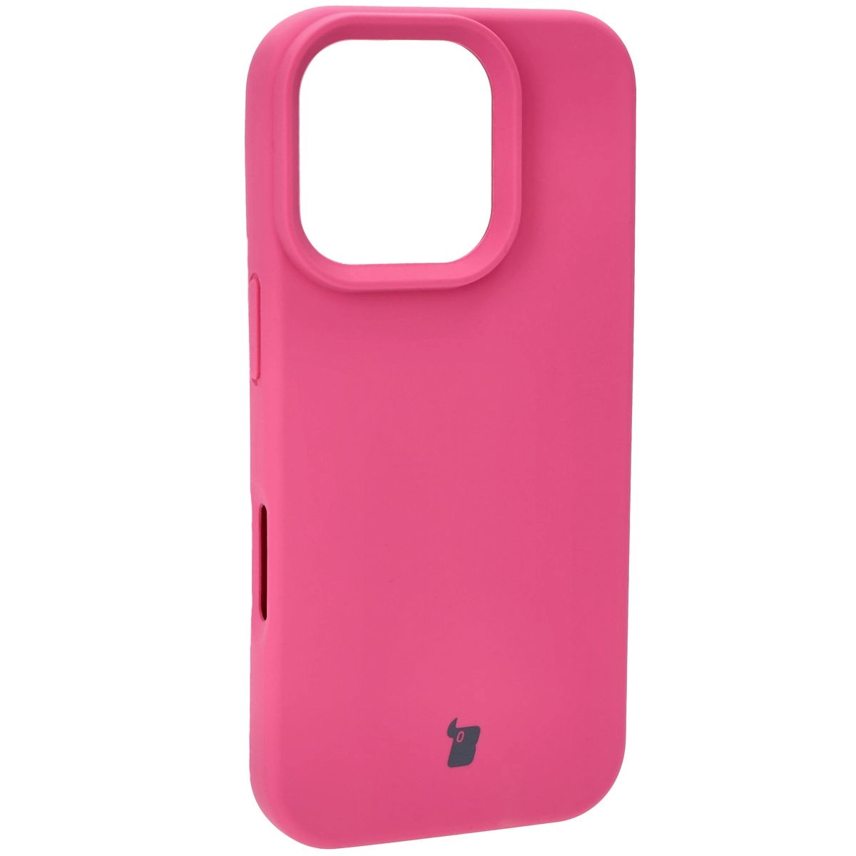 Etui Bizon Silikonowe Soft do iPhone 16 Pro Fuksja