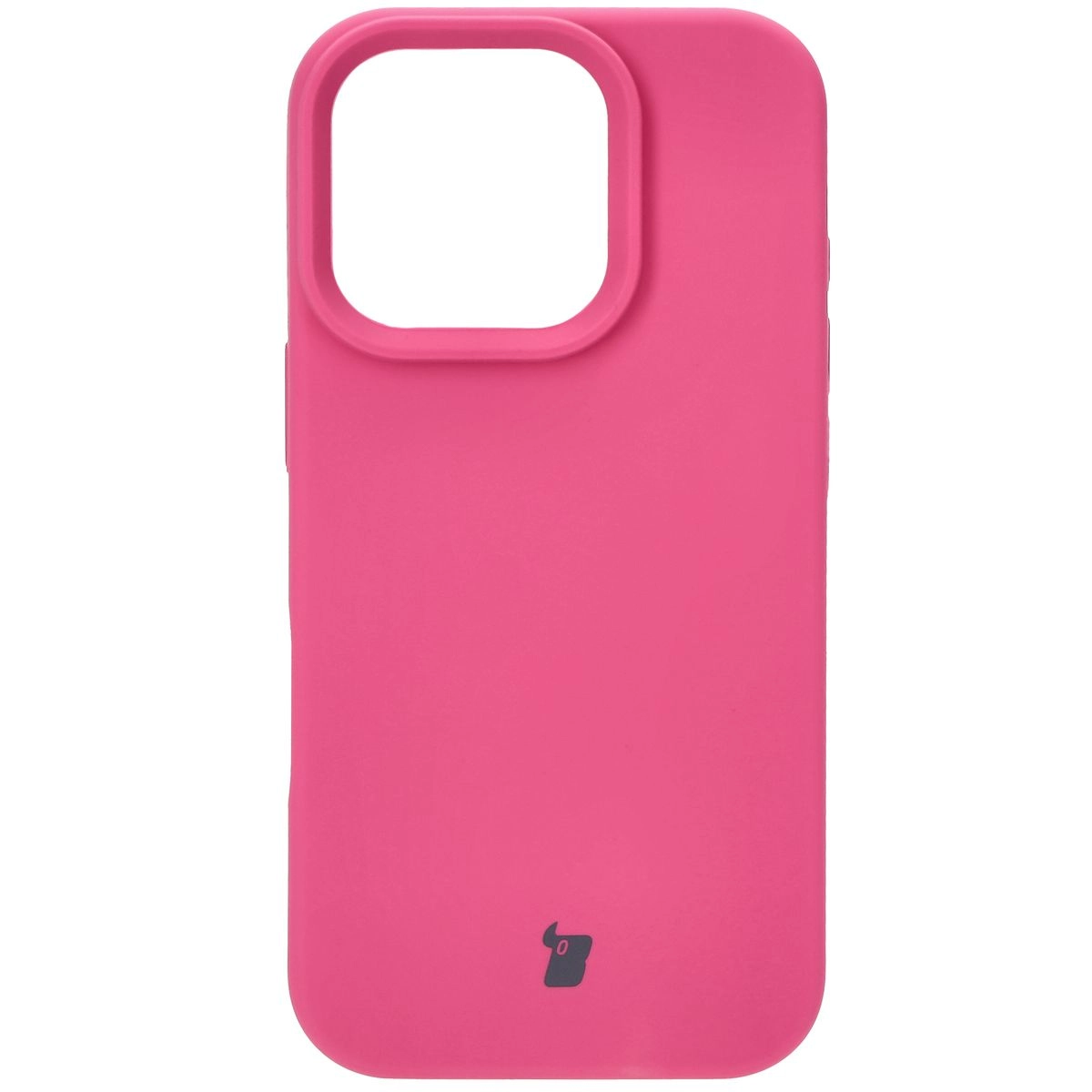 Etui Bizon Silikonowe Soft do iPhone 16 Pro Fuksja