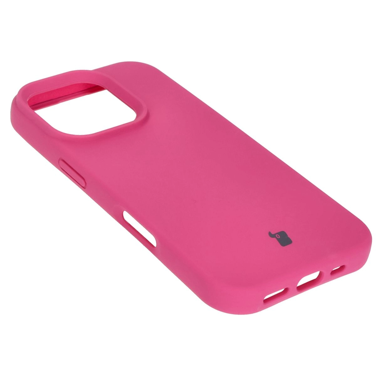 Etui Bizon Silikonowe Soft do iPhone 16 Pro Fuksja