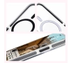 Etui Bizon Marco z MagSafe do iPhone 12 Pro / 12 Przezroczyste z czarną ramką
