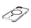 Etui Bizon Marco z MagSafe do iPhone 12 Pro / 12 Przezroczyste z czarną ramką