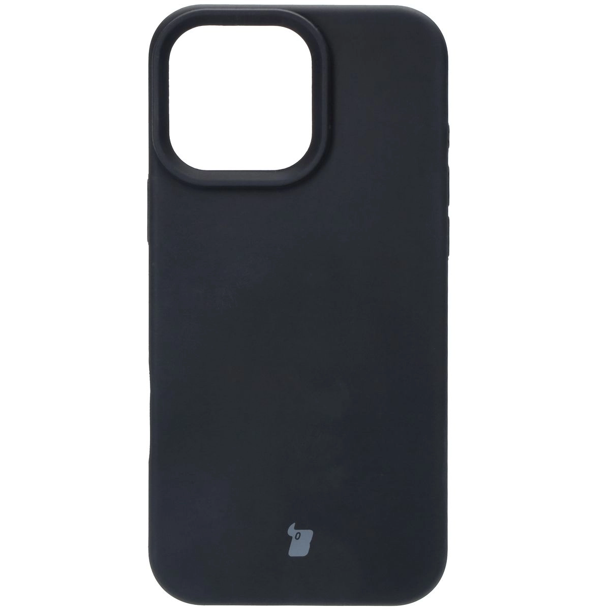 Etui Bizon Silikonowe Soft do iPhone 16 Pro Max Czarny