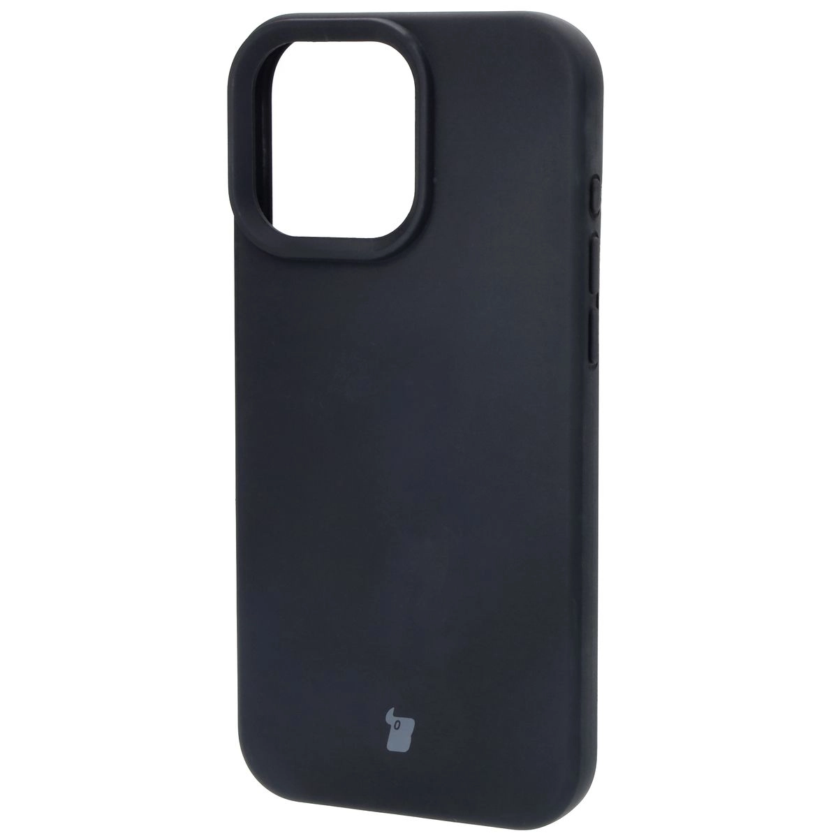 Etui Bizon Silikonowe Soft do iPhone 16 Pro Max Czarny