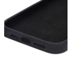 Etui Bizon Silikonowe Soft do iPhone 16 Pro Max Czarny