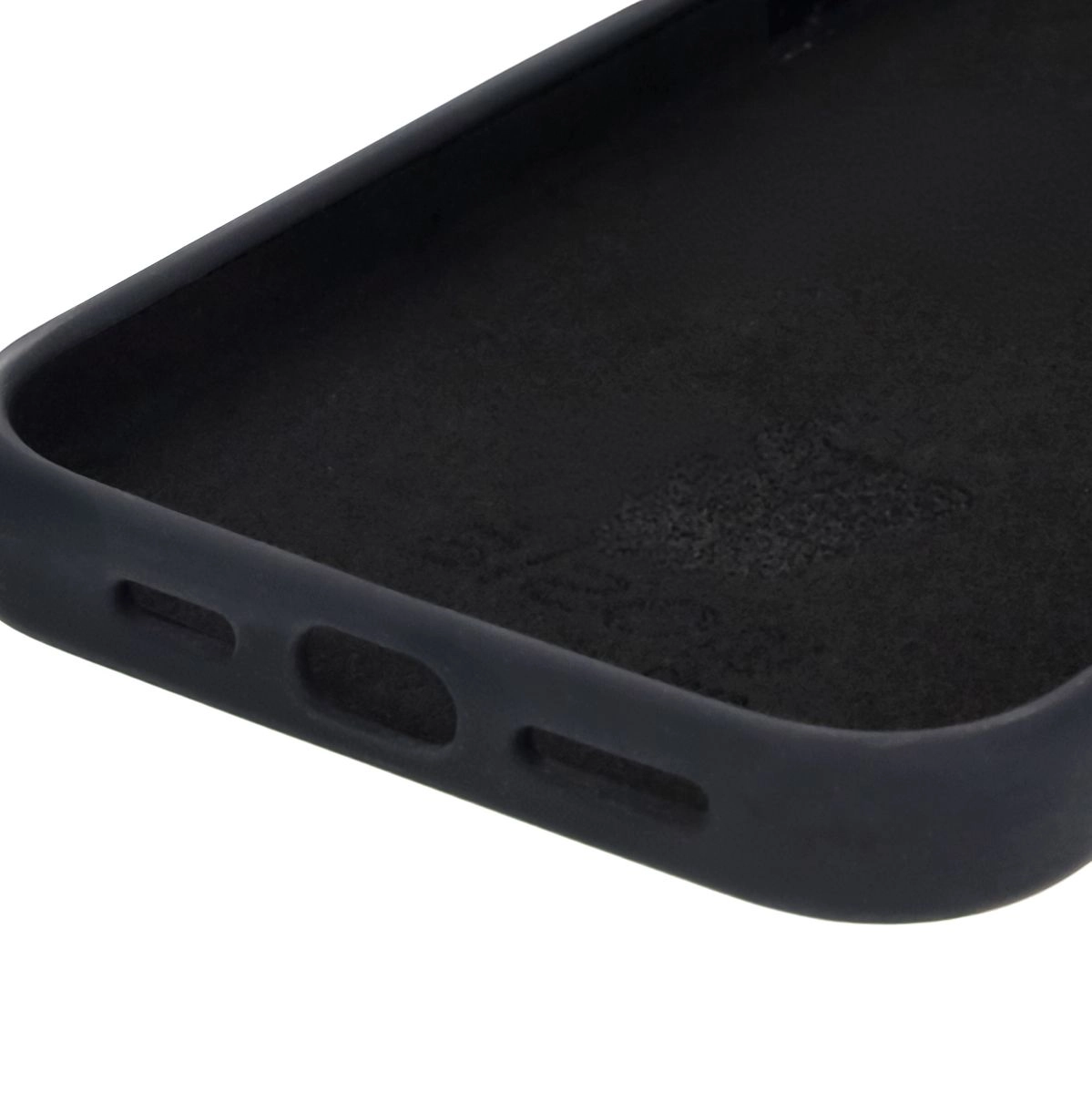 Etui Bizon Silikonowe Soft do iPhone 16 Pro Max Czarny