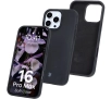 Etui Bizon Silikonowe Soft do iPhone 16 Pro Max Czarny