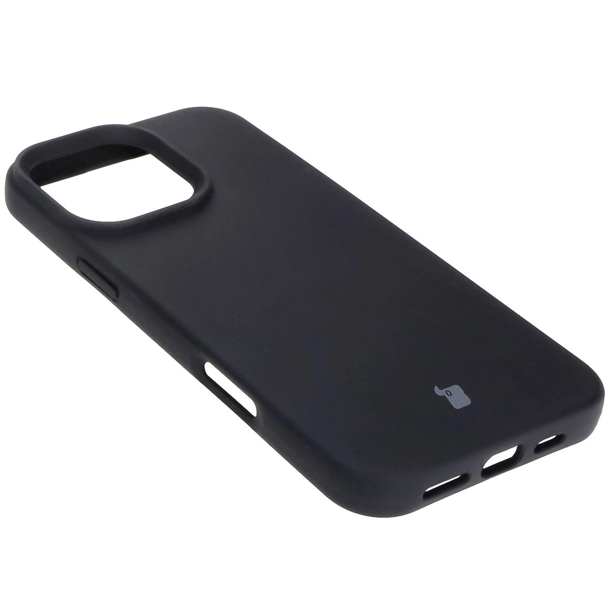 Etui Bizon Silikonowe Soft do iPhone 16 Pro Max Czarny