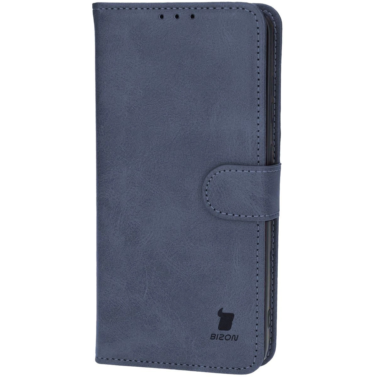 Etui Bizon z klapką Pocket do Galaxy S24 FE Granatowy