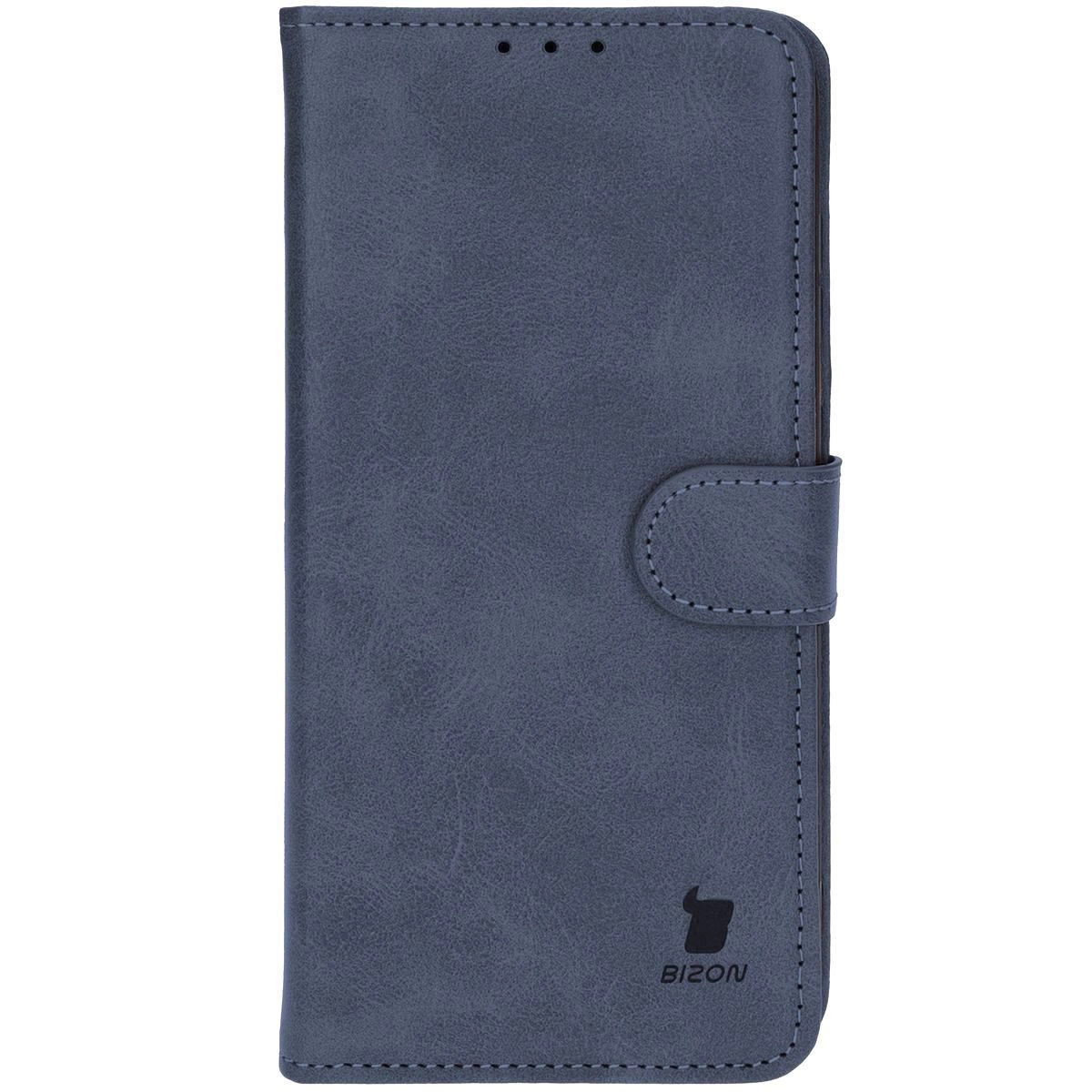 Etui Bizon z klapką Pocket do Galaxy S24 FE Granatowy