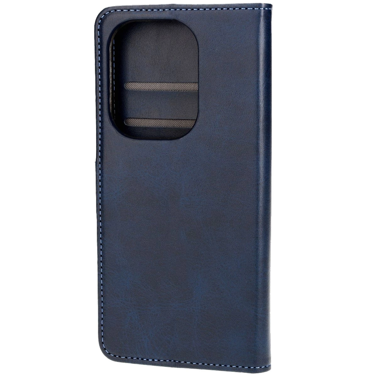 Etui Bizon z klapką Pocket do Xiaomi Poco M6 Pro 4G/Xiaomi Redmi Note 13 Pro 4G Granatowy