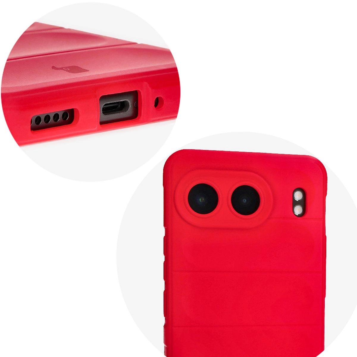 Etui Bizon Tur do OnePlus Nord 4 Red