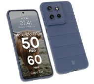 Bizon Tur do Motorola Edge 50 Neo/60 Neo Granatowy