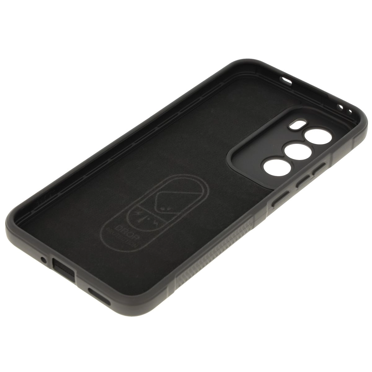 Etui Bizon Tur do Oppo Reno 12 Pro Black